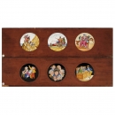 2 x Copper-Plate Slider Humourous by Carpenter, c. 1835