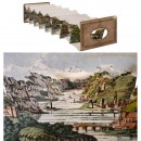 Panorama Perspective Diorama Rhine, c. 1830