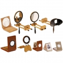 9 Graphoscopes, c. 1900