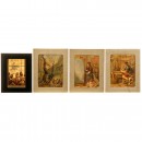 4 Transparencies (Lithographs)