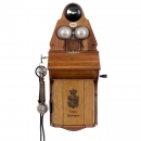 Danish Wall Telephone by Emil Moeller, c. 1920