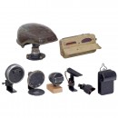 7 World War II Camouflage Lamps, c. 1940