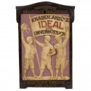 Early Advertising Sign Knaben-Anzüge, c. 1920