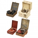 4 Toy Gramophones, c. 1930