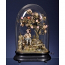 Rare Singing Bird Musical Automaton Vignette by Jean-Marie Phali