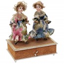 German Musical Manivelle Automaton, c. 1910