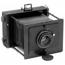 Voigtländer Metall-Klappkamera 13 x 18 cm, 1908