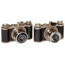 2 Adox Adrette II Cameras (Different Models), 1939