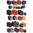 Large Lot of Box Cameras