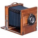 German Field Camera 13 x 18 cm, c. 1900