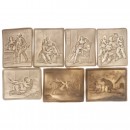 7 Original Erotic Lithophanes, c. 1850