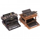 2 Early American Typewriters