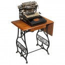 The Caligraph No. 2 with Matching Table, c. 1882