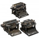 3 American Typewriters