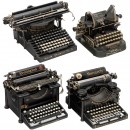 4 American Typewriters