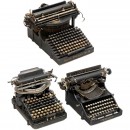 3 American Typewriters