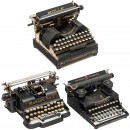 3 American Typewriters