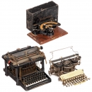 3 American Typewriters