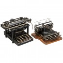 2 American Typewriters