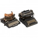 2 American Typewriters