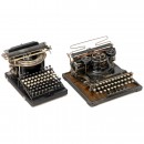2 American Typewriters