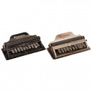 2 American Bennett Typewriters, c. 1910