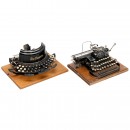 2 American Typewriters