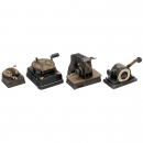 4 American Check Protectors, c. 1900