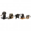 5 Antique Mechanical Pencil Sharpeners