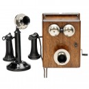 2 Western Electric Company Telephones, c. 1914