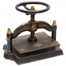 American Cast-Iron Book Press, Late 19th Century