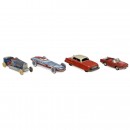 4 French Tinplate Cars, c. 1958