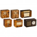 6 Philips Radio Receivers