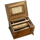 Small Serinette Barrel Organ with 2 Stops, c. 1860