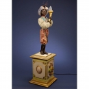 Life-sized Electric Automaton Torchbearer by Franz Oehrlein