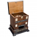 Rare Musical Coin-Activated Cigar Distributor, c. 1890