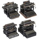 4 Remington Typewriters