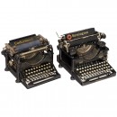 2 American Typewriters