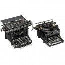 2 American Typewriters