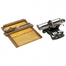 2 Braille Typewriters