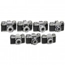7 Assorted Contaflex Cameras