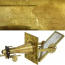 Large Solar Microscope by Charles Chevalier, c. 1850