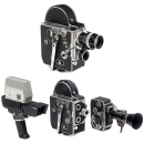 Lot of Bolex Movie Cameras
