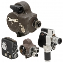 Lot of 8mm Movie Cameras, c. 1940–60