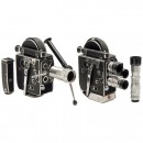 Bolex H16 and H8, c. 1955