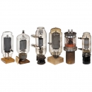 6 Large German Transmitting Tubes