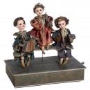 Musical Trio Manivelle Automaton