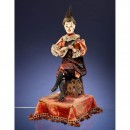 Clown sur Chaise Musical Automaton by Leopold Lambert, c. 1900