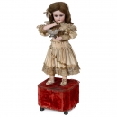 Musical Automaton with Girl Blowing Bubbles by Roullet et Decamp