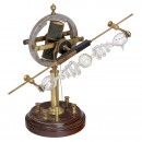 Electro-Magnetic Motor with Rotating Geissler Tube, c. 1890